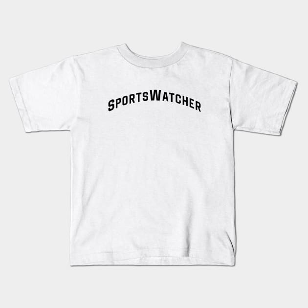 Sports Watcher Kids T-Shirt by anonshirt